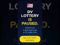 The DV Lottery Is Paused But These 5 Green Card Paths Are OPEN 👀 #GreenCard #usimmigration