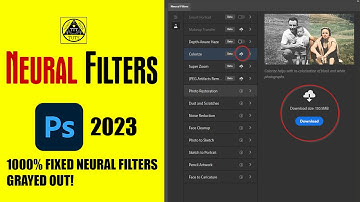 ✔️Fixed Photoshop cc 2023 Neural Filters Grayed Out || 4K || Trendy Tech Tuts