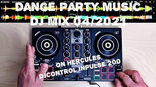 Dance Party Music DJ Mix 2021 on Hercules DJControl Inpulse 200 with DJUCED, David Guetta,Akon,Lizod
