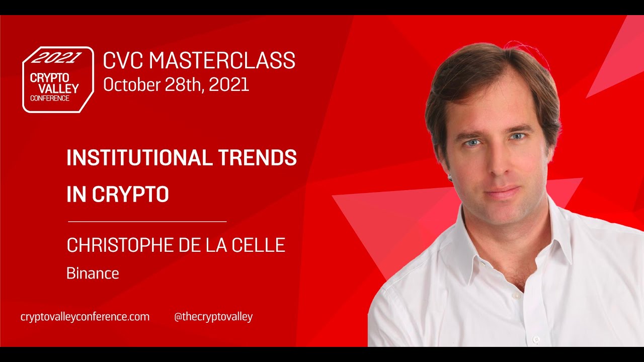 Institutional trends in crypto - Chris de la Celle from Binance
