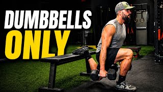 No Machines Needed: 5 Dumbbell Exercises for Strong Legs
