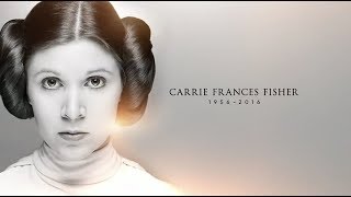 Gone Too Soon: A Tribute to Carrie Fisher #HappyBirthdayCarrie