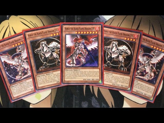 My Horus the Black Flame Dragon Yugioh Deck Profile for February 2020 