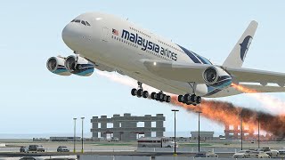 Pilot Took The Huge Airbus A380 To The Residential Area Then This Happened...[Xp 11]