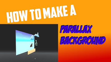 How to make Parallax Effects in Buildbox