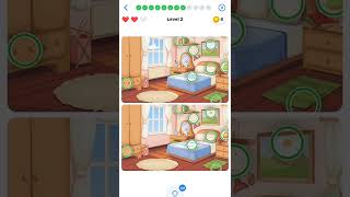 Difference Game Level 2 | Find The Differences #relaxing  #gaming  #games