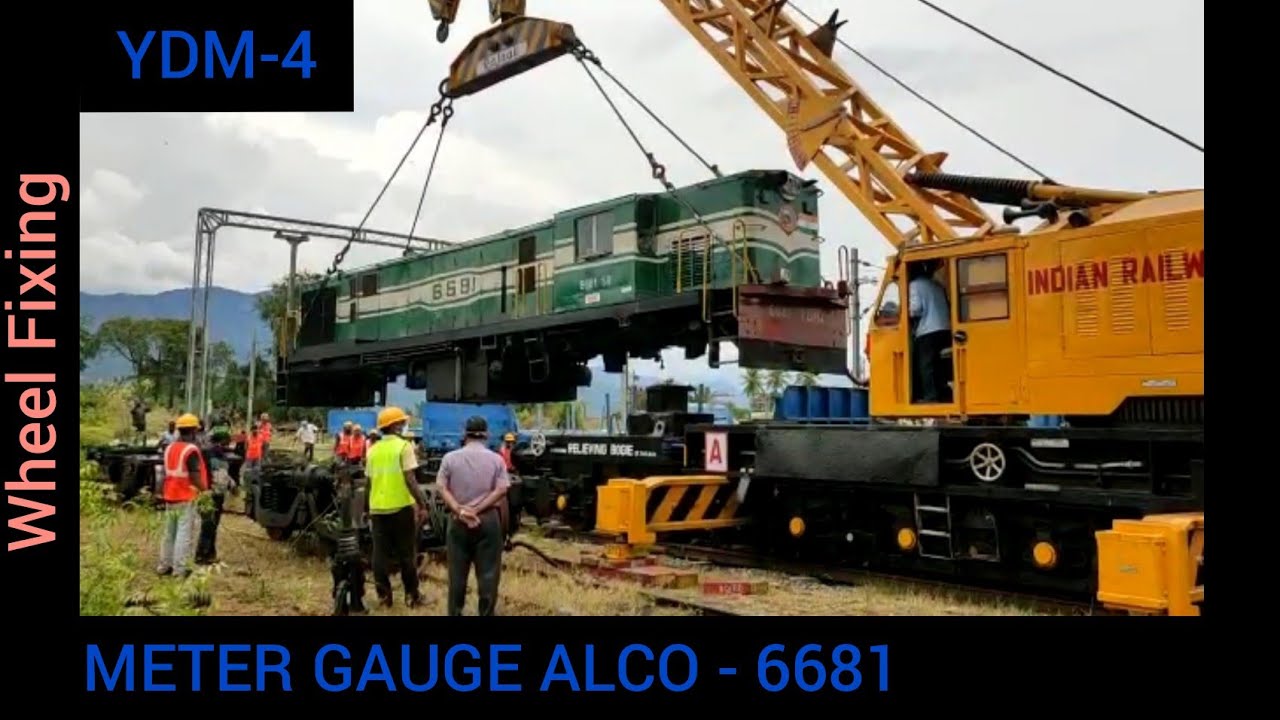 METER GAUGE ALCO || WHEEL BASE FIXING || METTUPALAYAM