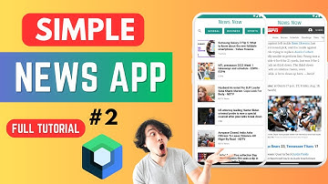 2 News App | Jetpack Compose 🔥 | Android Studio Tutorial | 2024