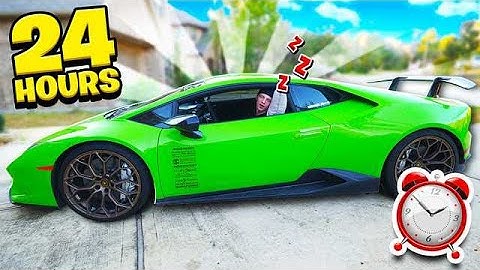 PETRECUT 24 DE ORE ÎN PROVOCAREA MEA LAMBORGHINI!