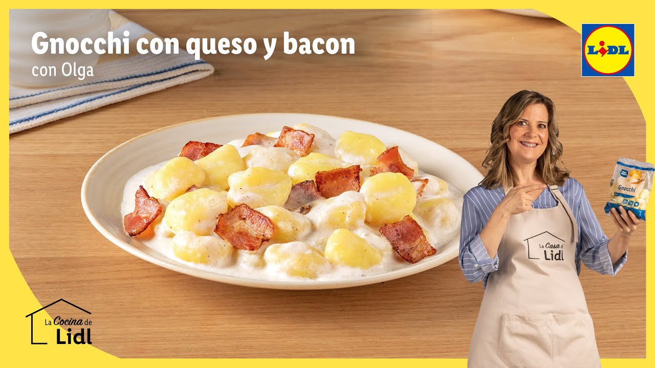Gnocchi con queso y bacon 🥔🧀 - Recetas con patata | Lidl España