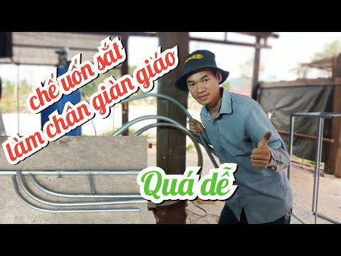 Video Chế cỡ uốn sắt 21, 27, 34 bằng niềng xe máy || Thọ Ròm - youtube