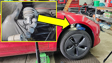 FIXED!!  Tesla Model 3 SQUEAK (front end suspension)
