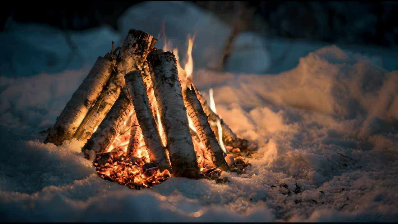 10 Hours Campfire Sounds for Deep Sleep 🔥 No Music, No Talking