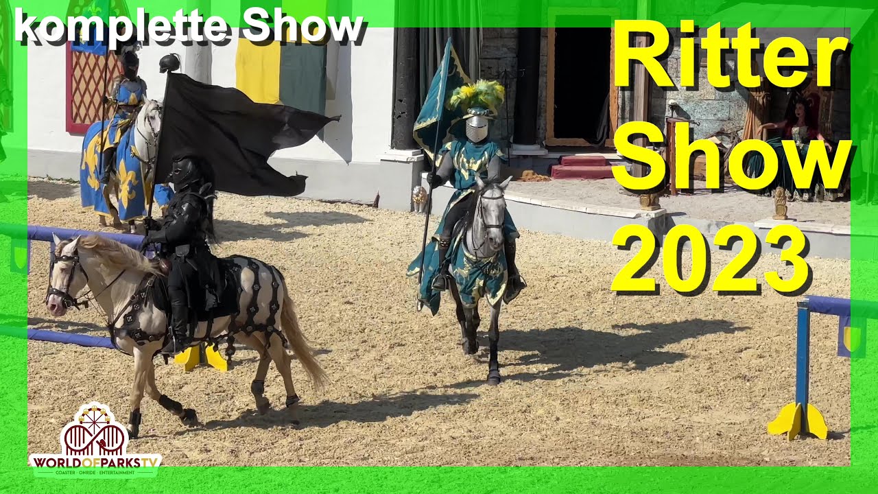 Ritterturnier Erlebnispark Schloss Thurn 2023 (komplette Show) Ritter Show Action Stunt Show 2023