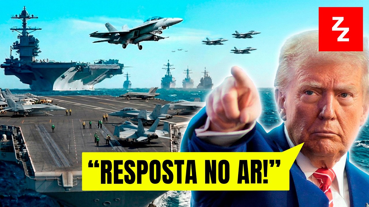 EUA enviam CAÇAS a ISRAEL após acusações contra IRÃe tensão DISPARA!