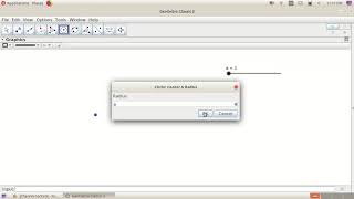 geogebra (circle with slider) STD 9 _part 2
