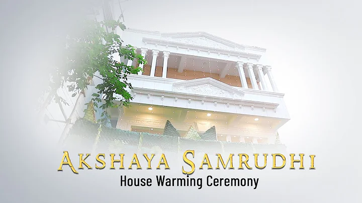 House Warming ceremony [ Akshaya  Samrudh ] Cinematic Highlight