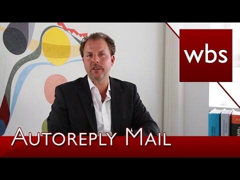 Online-Dienstleister: Autoreply Mail verstößt gegen Impressumspflicht | Kanzlei WBS