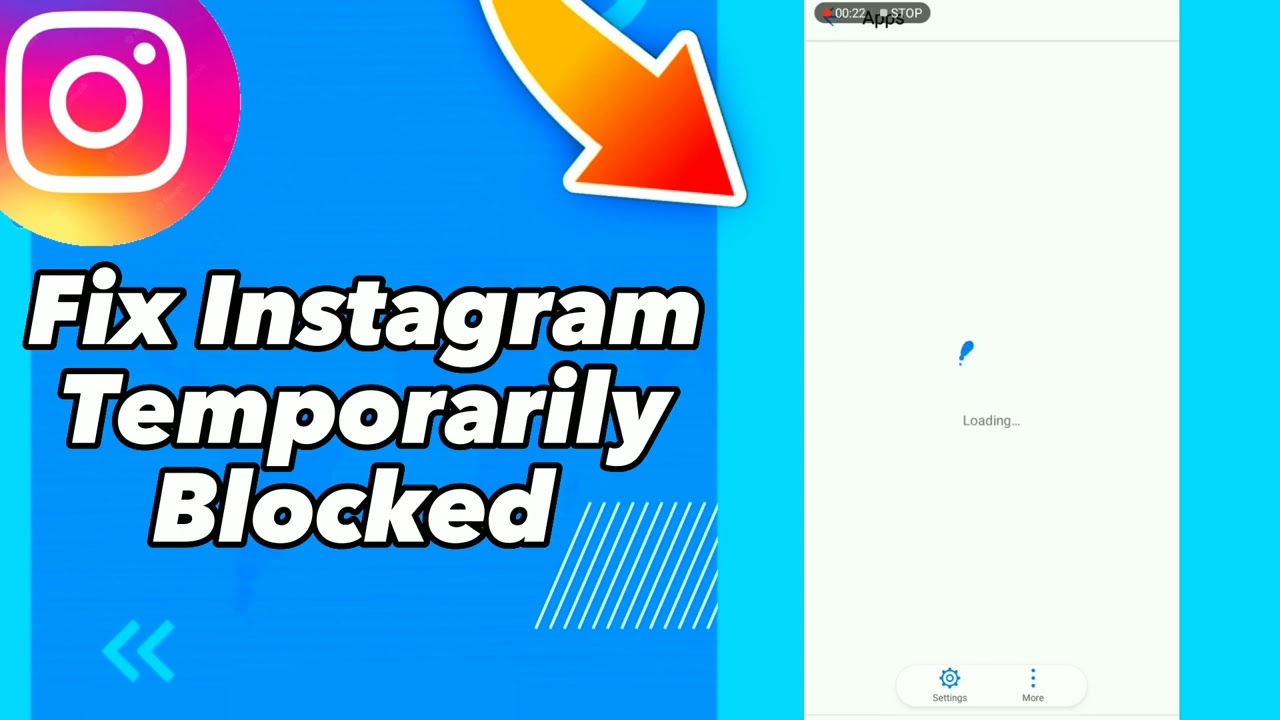 how to Fix Instagram Temporarily Blocked