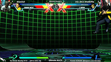 The Break #172 - UMvC3 W2 - MaxOut VS AG MCZ MarlinPie