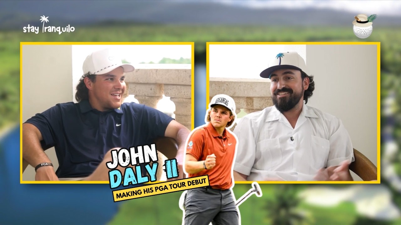 John Daly II Talks PGA Tour Debut at the Puerto Rico Open & Growing Up with His Dad