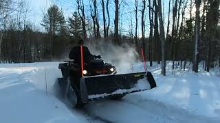 2021 Can-Am Outlander XT-P with Apache 360 Tracks and Promount Plow