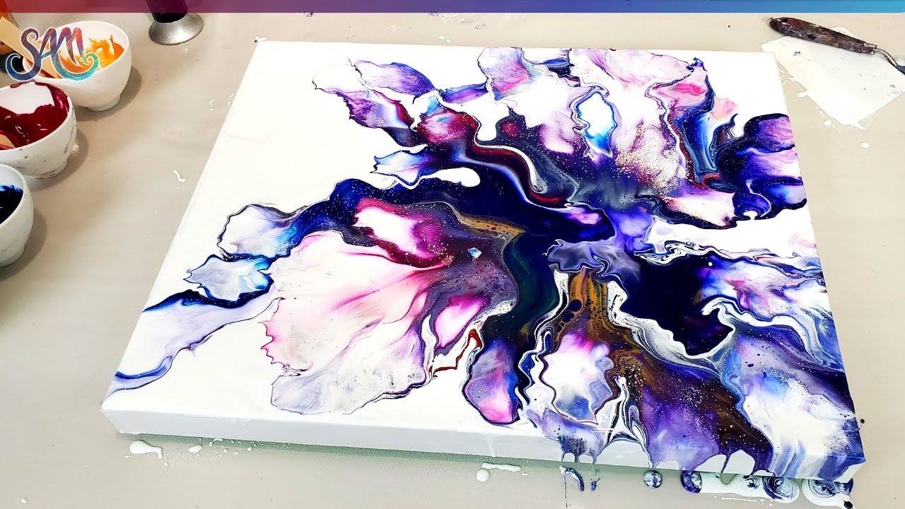 Fluid Paint Art - 12 UNIQUE Acrylic Pour Painting Techniques 😍Acrylic  Pouring Compilation -Fluid Art