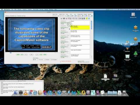 MacCaption - DV Encoder workflow