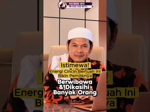 Istimewa! Energi Cincin Ini Bikin Pemiliknya Disukai Banyak Orang #pengasihan