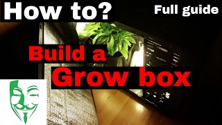 In this video i will show you how to build a autoflower grow box but offcourse you can also use non autoflower (feminised) seeds. I 