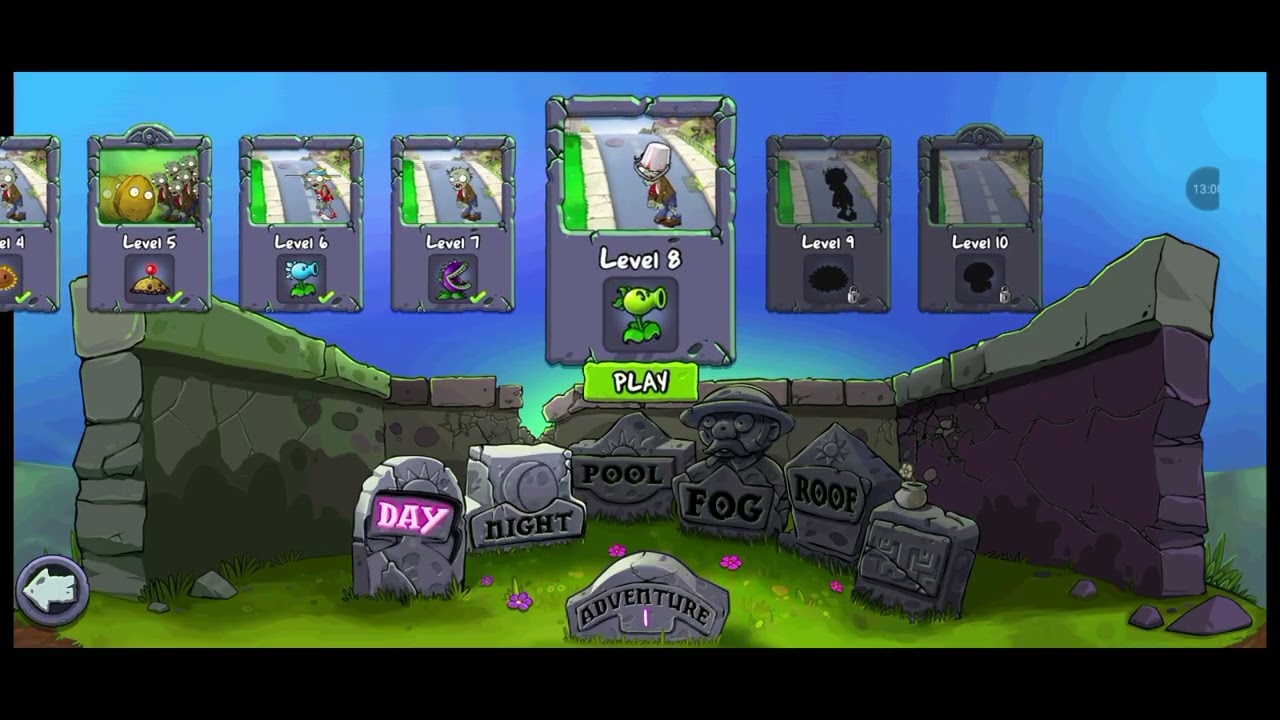 Jogando plantas vs zumbis episódio 2 : a planta carnívora come muito 