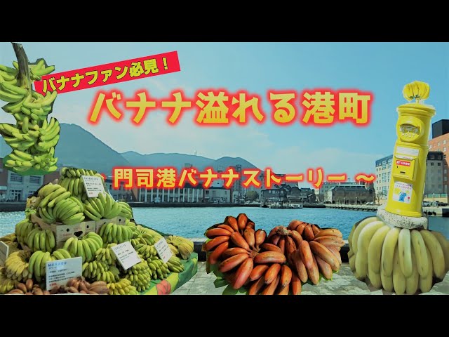 バナナファン🍌必見！「バナナ溢れる港町～門司港バナナストーリー