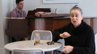 Mary Martello in rehearsal