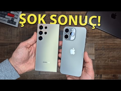 Karşılaştırma!! Galaxy S24 Ultra ve iPhone 15 Pro Max