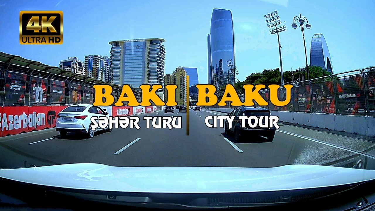 Baku City Tour 2 | Bakı Şəhər Turu 2 – 29 June 2025 [4K Real Footage]