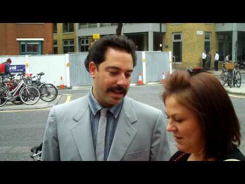 Hannah meets Borat at the Clerkenwell Design Festi...