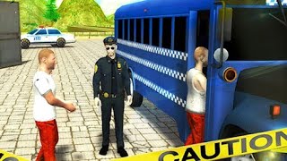 Offroad Police Bus Driver #1| Drive a police bus screenshot 3