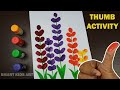 Thumb painting  thumb painting for kids  thumb printing  thumb printing activity  smart kids art