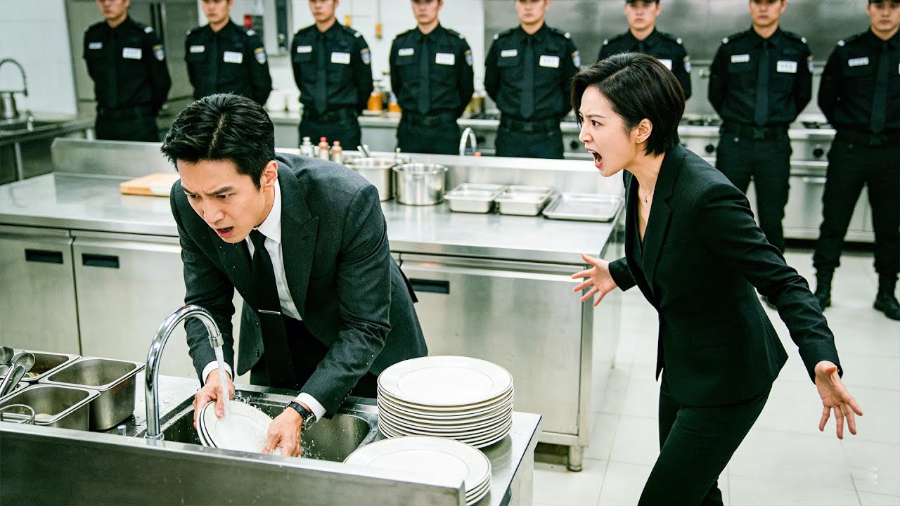 【Full Movie】餐廳洗盤子的窮小子被瘋狂羞辱，沒人知道他竟是身價千億的總裁！