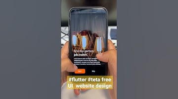 flutter free UI design website for Android and iOS #teta #flutter #programming