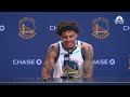 Warriors rookie Yaxel Lendeborg emotional ahead of NBA debut | NBC Sports Bay Area