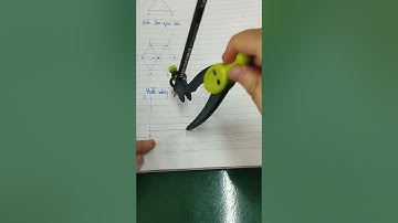 2) CÁCH VẼ HÌNH VUÔNG BẰNG COMPA VÀ THƯỚC