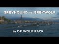 [#WoWS] GREYHOUND vs GREYWOLF in OP. WOLF PACK