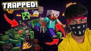 I Survived DEADLY Mob Traps in Minecraft 😱 (No Escape Challenge)