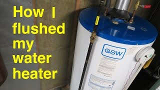 How to Flush a Water Heater ● Simple Steps