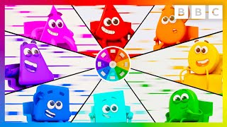 Colour Wheel For Kids - Colourblocks Series 1 Episode 29 Colour Wheels Colours For Kids Cbeebies