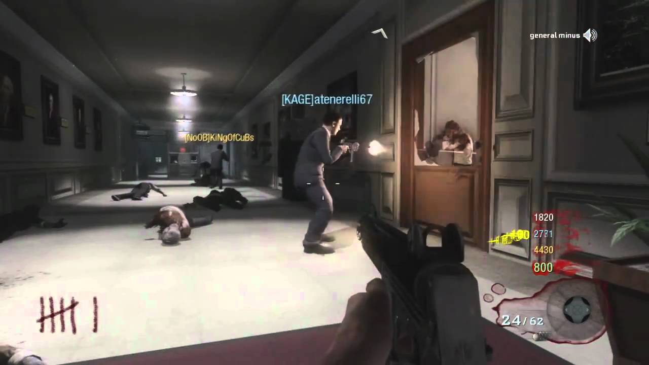 Black Ops Zombie Griefing- The Beginners (Starring GeneralMinus)