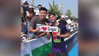 Фен номер 1 на Григор Димитров в Китай - запознайте се с Уесли!