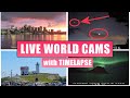 140 LIVE World Cameras, Relaxing Music, Map, Daily Timelapse - Your Armchair Travel