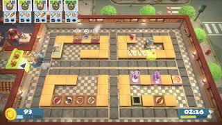Overcooked! All You Can Eat | Overcooked 2 - Level Kevin 6 [Solo] [Score 416 - 3 Stars]